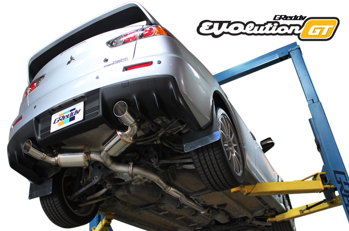GReddy Evolution GT Exhaust | 2008-2015 Mitsubishi Evo X (GRE 10138300)