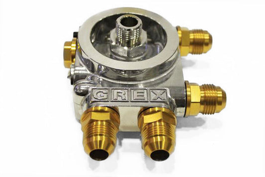 GReddy TYPE-I Oil Filter Relocation Block | Universal  (12401182)