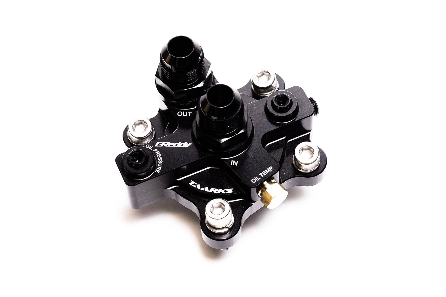 GReddy RB26 Bolt-On Oil Block Adapter | 1989-2002 Nissan Skyline GT-R  (12428100)