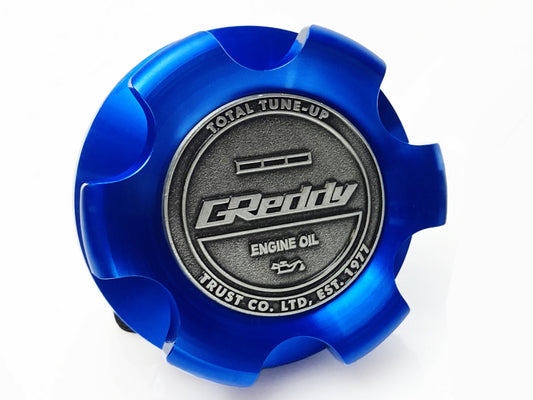 GReddy Type-B Oil Filler Cap M37-P3.0 - Blue | Multiple Toyota Fitments (13901501)