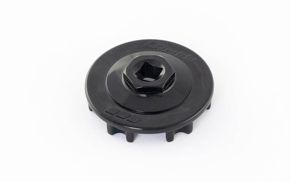 GReddy Type-B Oil Filler Cap D-Spiral - Blue | Multiple Honda Fitments (13901505)