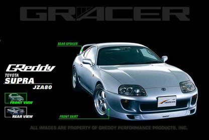 GReddy GRacer Front Lip Spoiler | 1993-1997 Toyota Supra (17010021)