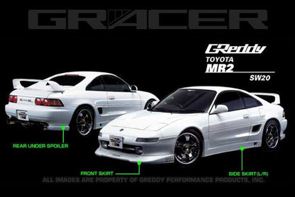 GReddy GRacer Side Skirts | 1990-1996 Toyota MR-2 (17010063)