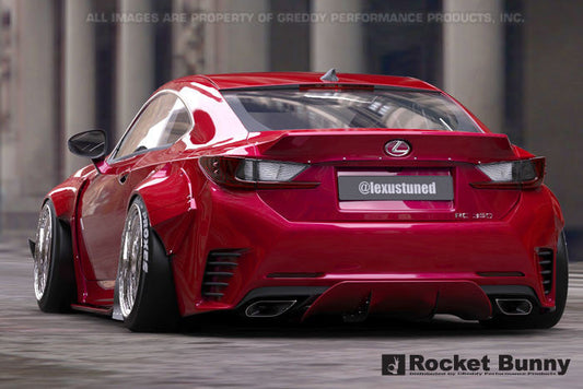 GReddy Rocket Bunny Side Canards | 2015+ Lexus RC F (17010267)