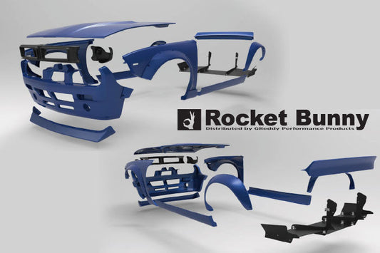 GReddy Pandem Rocket Bunny V2 Front Lip | 1995-1998 Nissan 240SX (17020301)
