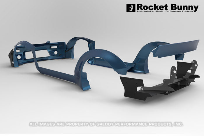 GReddy V2 380 Rocket Bunny Canards | 1989-1993 Nissan 240SX (17020382)