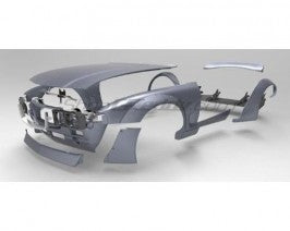 GReddy Pandem Wide Body Boss Rear Diffuser | 1992-1995 Mazda RX-7  (17040309)