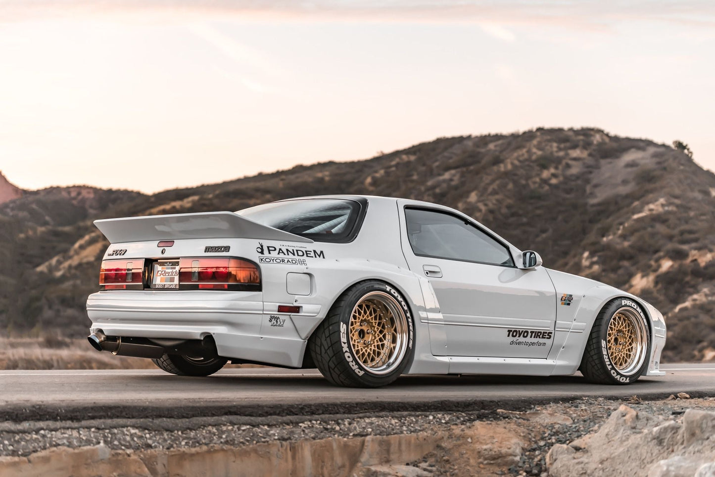 GReddy Pandem Rear Wing | 1985-1992 Mazda RX-7  (17040336)