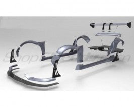 GReddy Pandem Rocket Bunny Rear Diffuser | 2009-2010 Mazda RX-8  (17040409)