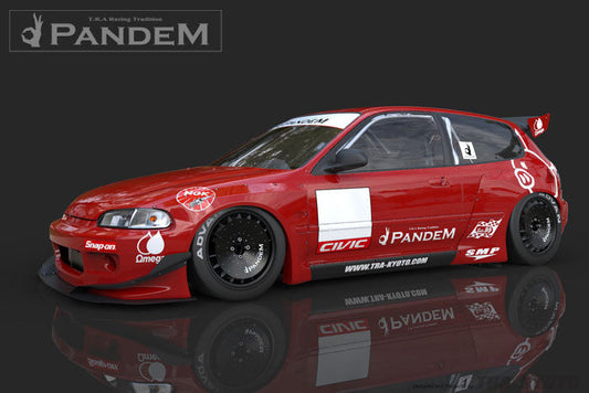 GReddy Pandem Rocket Bunny Side Skirts | 1992-1995 Honda Civic (17050113)