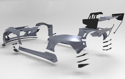 GReddy Pandem V3 Aero Kit without Wings | 2013-2021 Subaru BRZ Scion FR-S Toyota 86 17010270