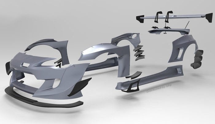 GReddy Pandem V3 Aero Kit without Wings | 2013-2021 Subaru BRZ Scion FR-S Toyota 86 17010270