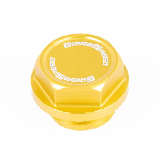 GrimmSpeed Bolt Style Gold Oil Cap Most Subaru Models