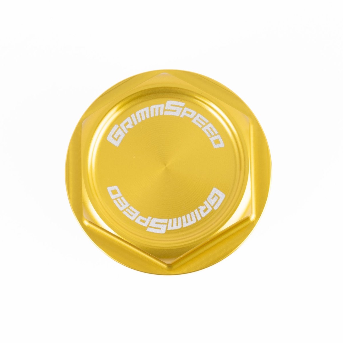 GrimmSpeed Bolt Style Gold Oil Cap Most Subaru Models