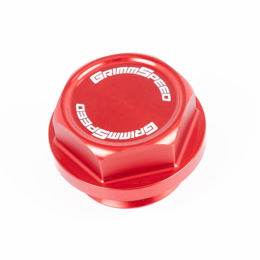 GrimmSpeed Bolt Style Red Oil Cap Most Subaru Models
