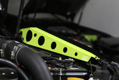 Grimmspeed Fender Shroud Kit Hi-Vis Neon Yellow 2015-2021 WRX / 2015-2021 STI