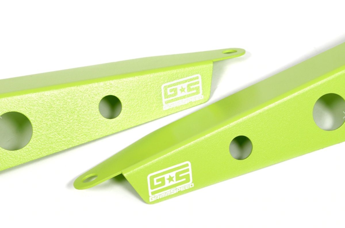 Grimmspeed Fender Shroud Kit Hi-Vis Neon Yellow 2015-2021 WRX / 2015-2021 STI