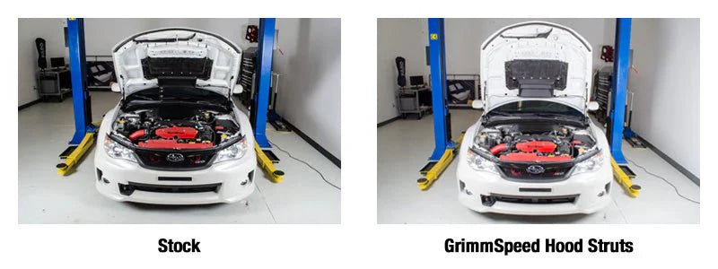 GrimmSpeed Hood Struts | 2008-2014 Subaru Impreza WRX/STI (97029)