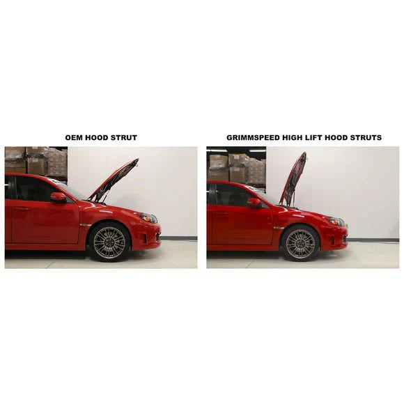 GrimmSpeed Hood Struts | 2008-2014 Subaru Impreza WRX/STI (97029)