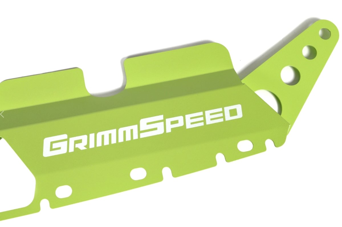 GrimmSpeed Radiator Shroud Hi-Vis Neon Yellow 2015-2021 WRX / 2015-2021 STI
