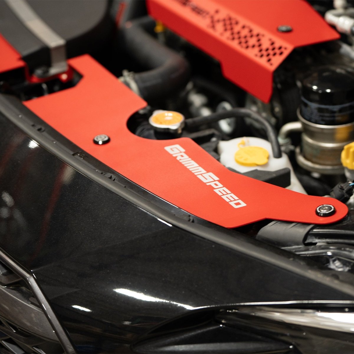 Grimmspeed Radiator Shroud Red 2022-2024 WRX