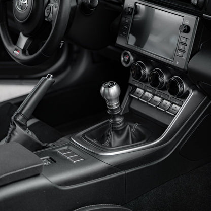 GrimmSpeed Stainless Steel Swap-Top Weighted Bulb Style Shift Knob Kit Most Subaru Models