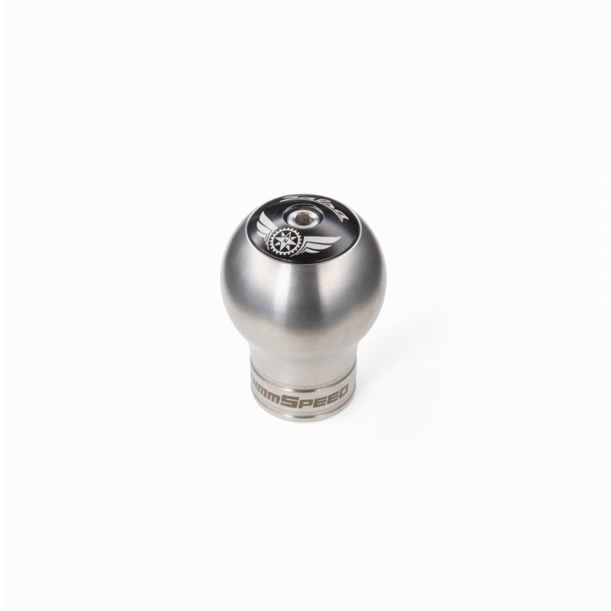 GrimmSpeed Stainless Steel Swap-Top Weighted Bulb Style Shift Knob Kit Most Subaru Models