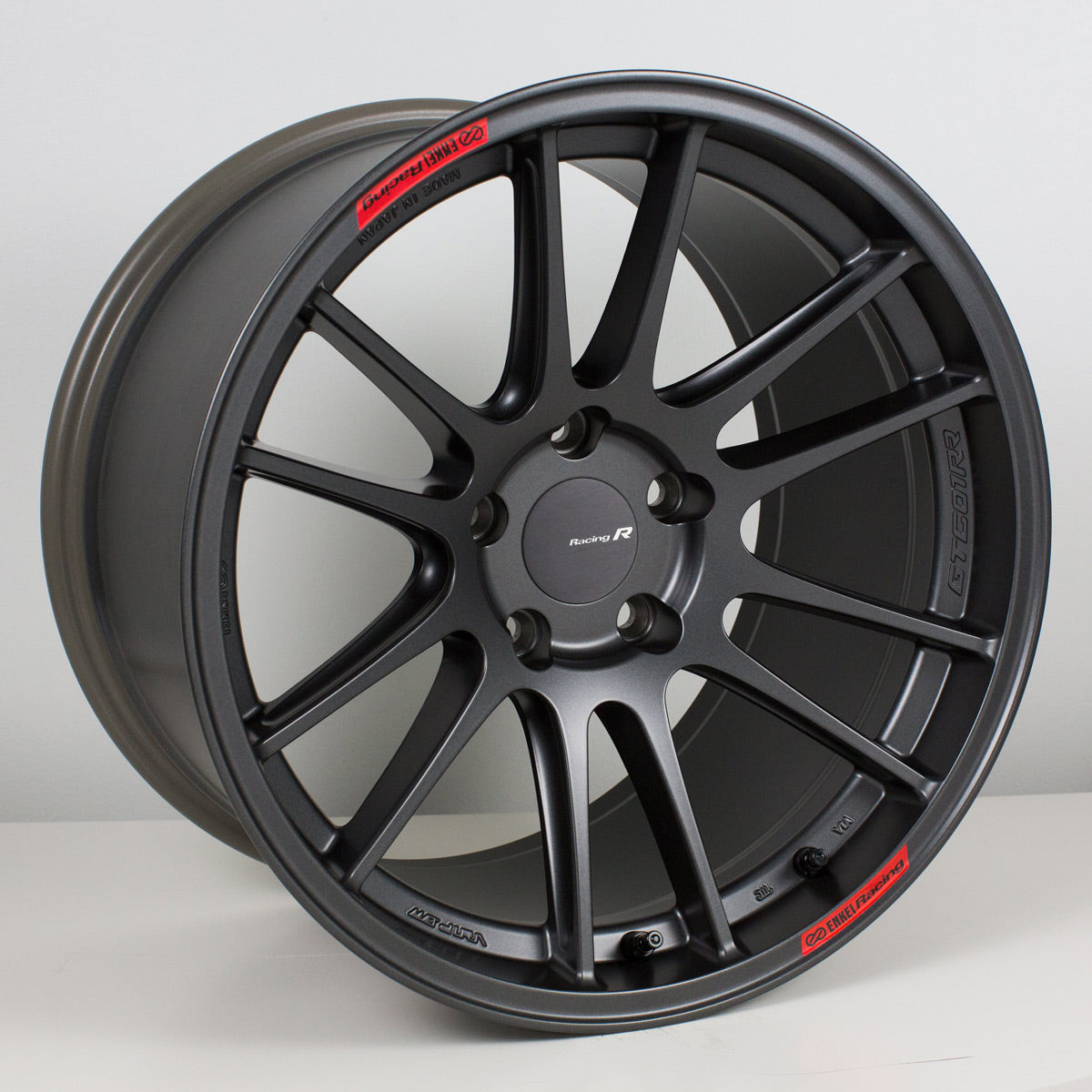 GTC01RR - ENKEI GTC01RR RACING WHEEL GUNMETAL WITH STICKERS