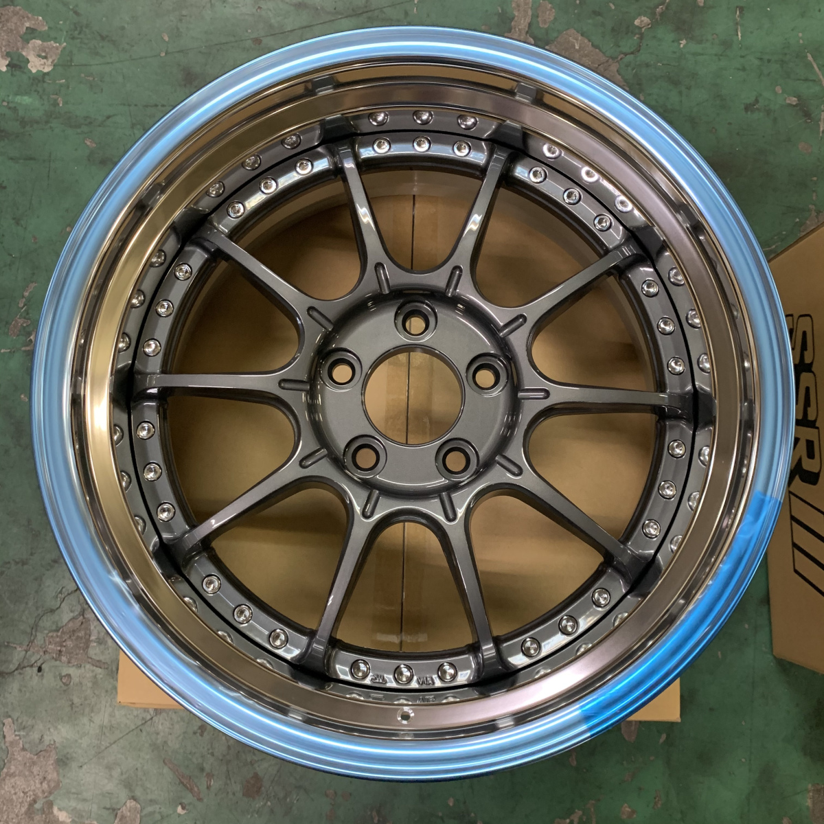 SSR Professor SP5 19x10 +37 5x114.3 Gunmetal