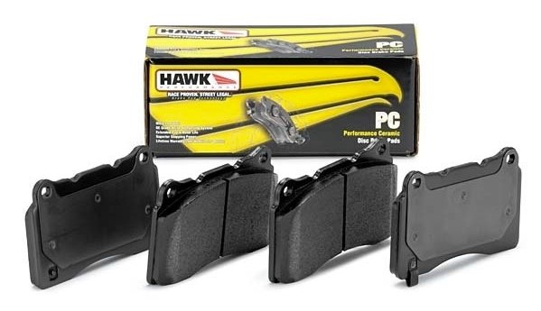 Hawk Performance Ceramic Front Brake Pads | 2006-2007 Subaru Impreza WRX / STi (HB700Z.562)