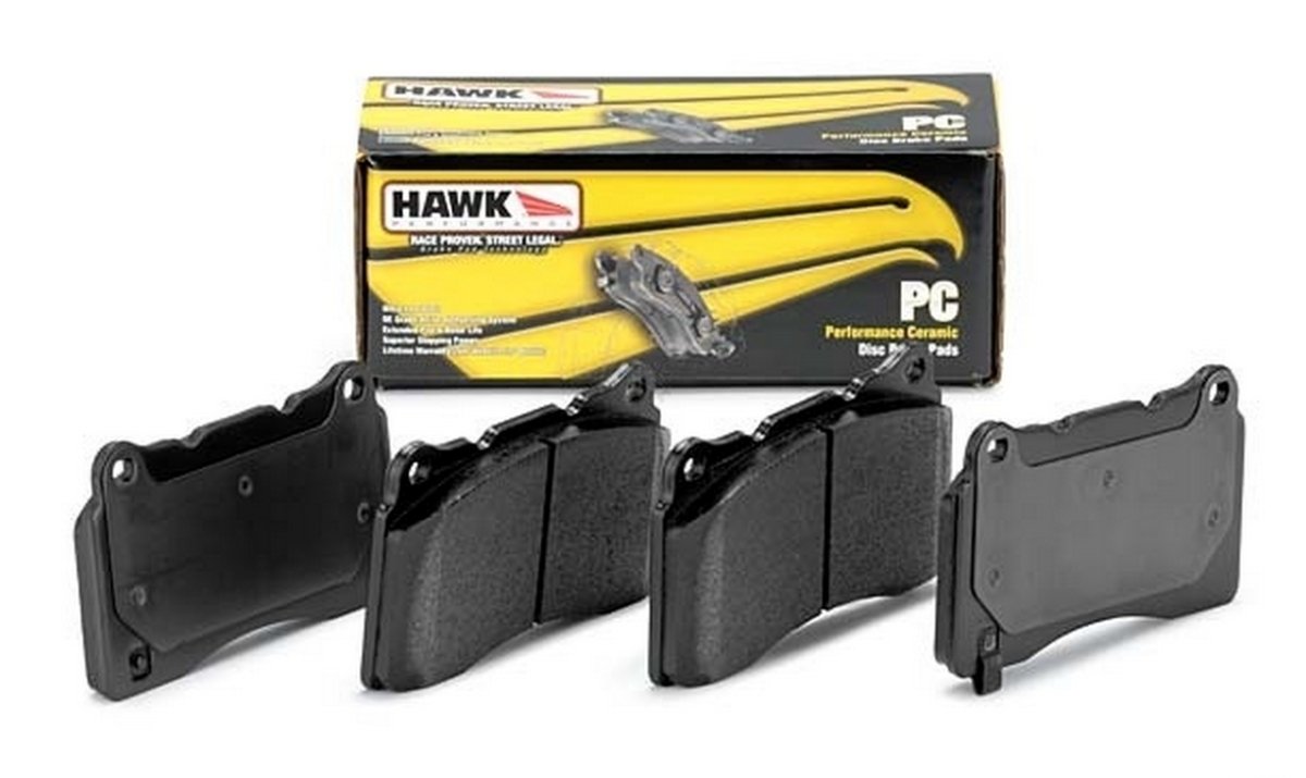 Hawk Performance Ceramic Brake Pads - Rear | 1998-2003 Subaru WRX/RS (HB434Z.543)