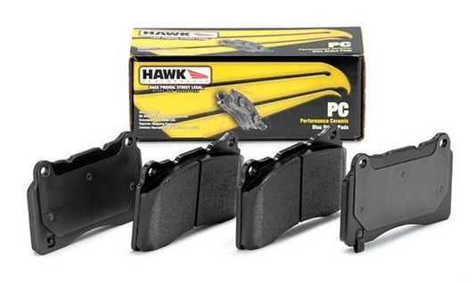 Hawk Performance Ceramic Brake Pads - Rear | 2004-2005 Subaru WRX/RS (HB452Z.545)