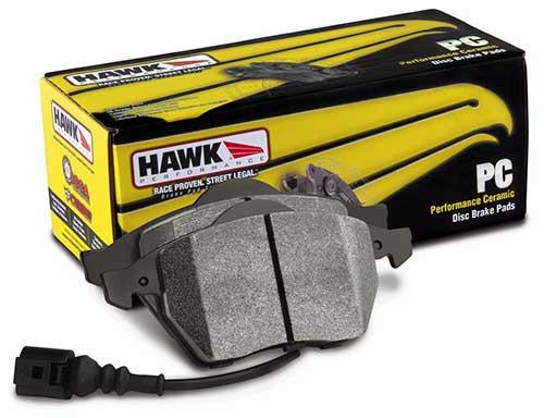 Hawk Performance Ceramic Rear Brake Pads | 2010-2016 Hyundai Genesis Coupe 2.0T (HB663Z.557)