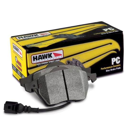 Hawk Performance Performance Ceramic Front Brake Pads | 2017-2019 Fiat 124 Spider (HB898Z.572)