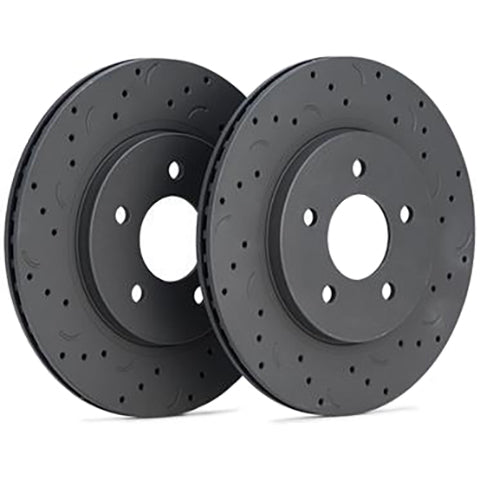 Hawk Performance Talon Rear Brake Rotors | 2017-2018 Ford Focus ST (HTC4280)