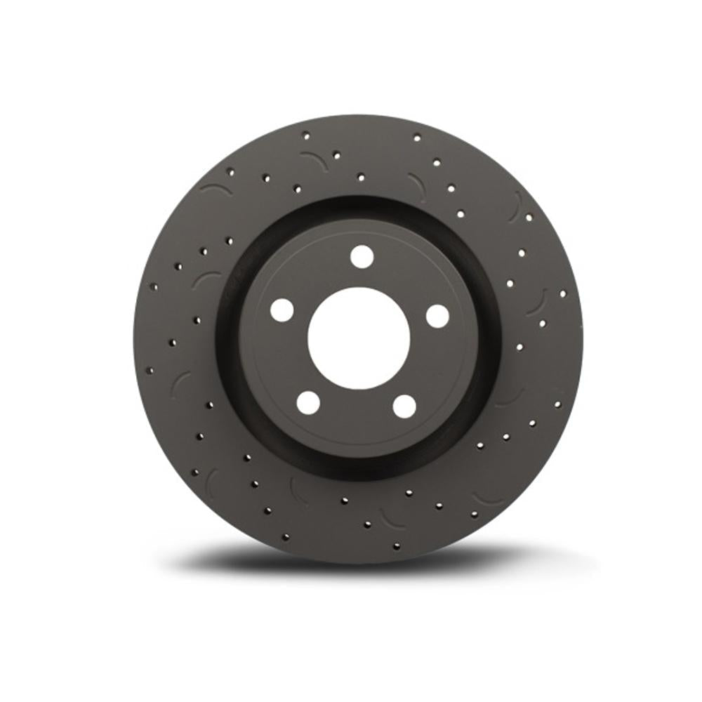 Hawk Talon Drilled & Slotted Rear Brake Rotor Set | 2009-2013 Infiniti G37 (HTC5006)