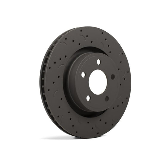 Hawk Talon Drilled & Slotted Rear Brake Rotor Set | 2010 Subaru Impreza WRX Premium (HTC5019)
