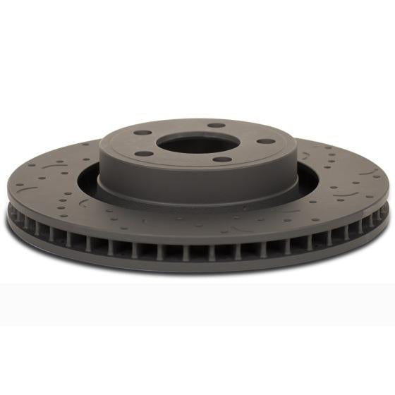 Hawk Talon Front Brake Rotors - Drilled & Slotted | Multiple Honda/Acura Fitments (HTC5344)