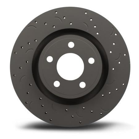 Hawk Talon Front Brake Rotors - Drilled & Slotted | Multiple Honda/Acura Fitments (HTC5344)