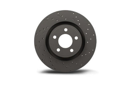 Hawk Performance Talon Drilled & Slotted Front Rotors | 2015-2018 Subaru Legacy 2.5L (HTC5394)