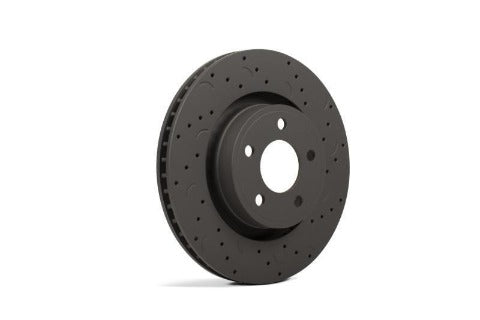 Hawk Performance Talon Drilled & Slotted Front Rotors | 2015-2018 Subaru Legacy 2.5L (HTC5394)
