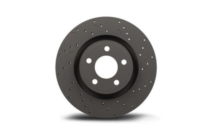 Hawk Performance Talon Drilled & Slotted Rear Rotors | 2016-2018 Subaru WRX / Legacy / Outback (HTC5395)