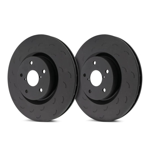 Hawk Talon Solid 11.8 Diameter Rear Brake Rotor Set | 2000-2009 Honda S2000 (HTS5321)