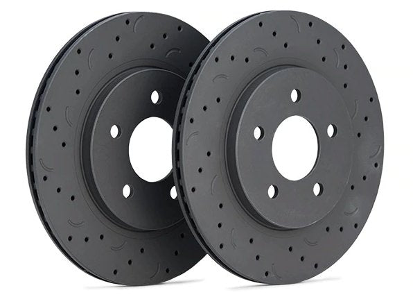 Hawk Talon D&S Front Rotors | Subaru Forester XT/WRX STI (05-18) (HTC4914)