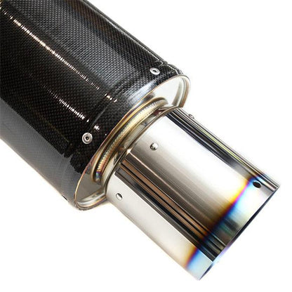 HKS Carbon Ti Exhaust | Subaru WRX (02-07) / WRX STI (04-07) (3112-EX005)