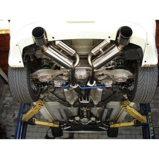 HKS Full Dual Exhaust - Infiniti G35 03-06 Coupe