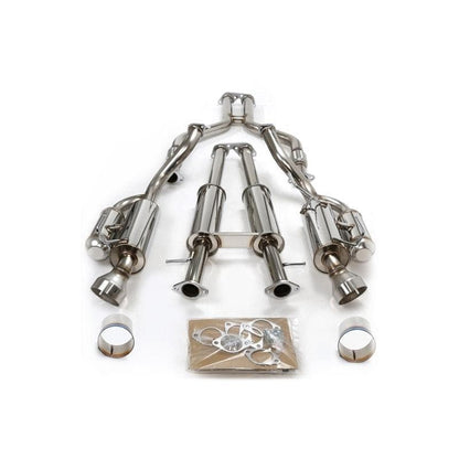 HKS Full Dual Exhaust - Infiniti G37 Coupe 08-15