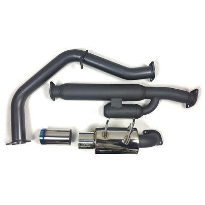 HKS Hi-Power Single Racing Ti-Tip Exhaust - Scion FR-S / Toyota 86 / Subaru BRZ 13-20