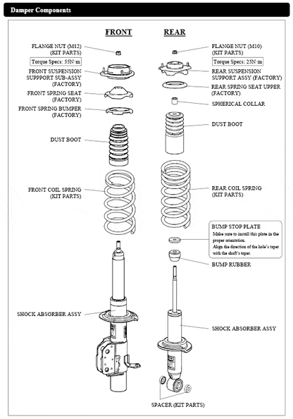 HKS Hipermax G Coilovers for 2013-2016 Scion FR-S (ZN6)