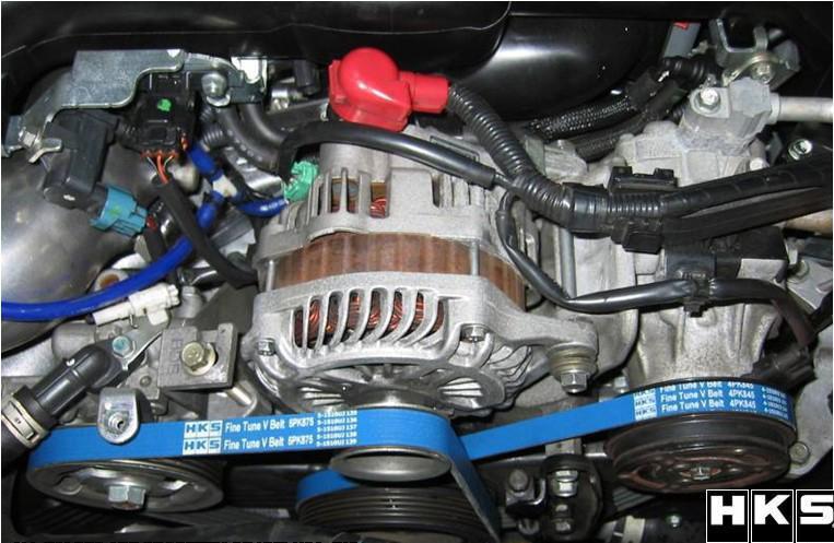 HKS Fine Tune V-Belt | Multiple Subaru Fitments (24996-AK002)
